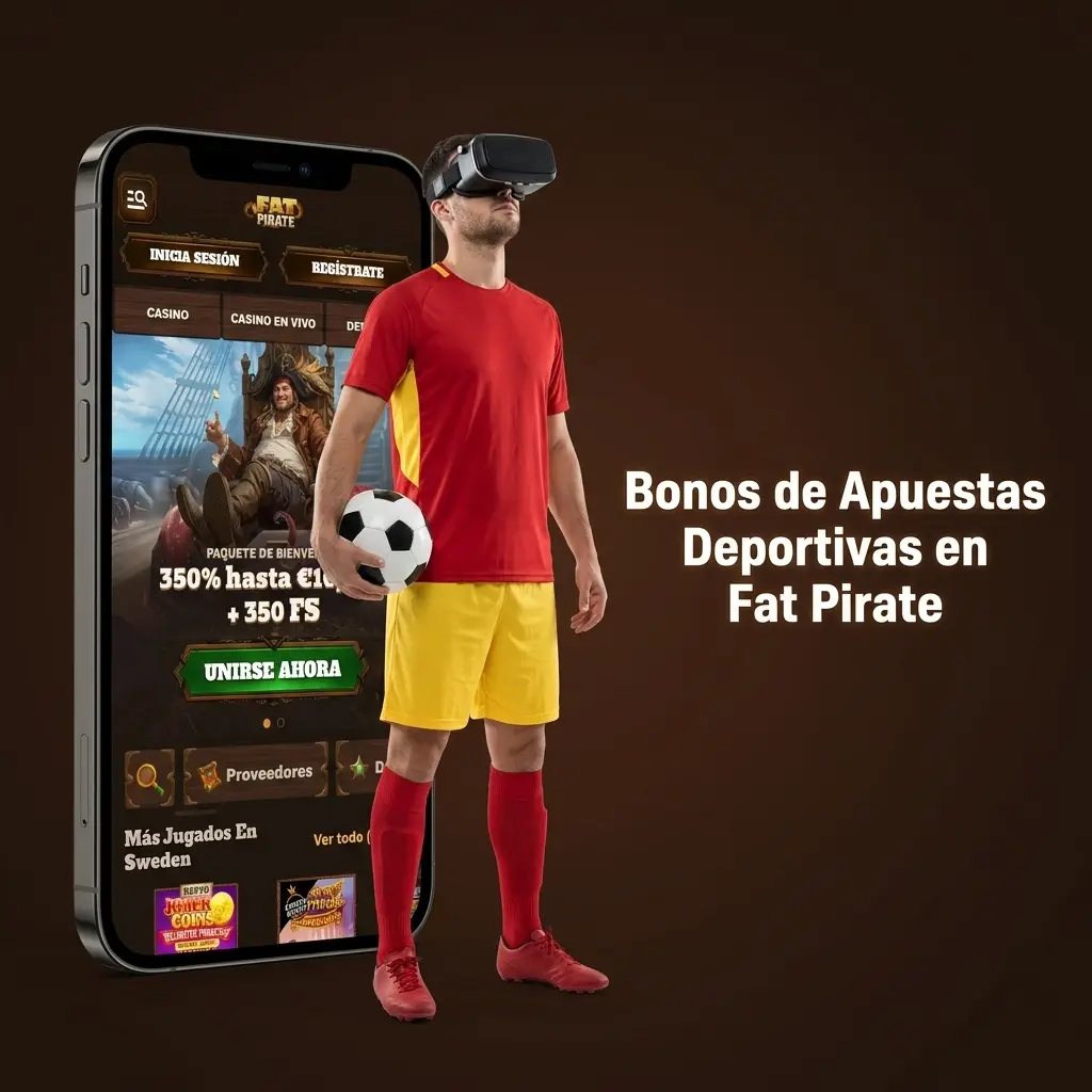 Bonos de apuestas deportivas en Fat Pirate: Bet Builder, reembolso en vivo y esports para usuarios en España