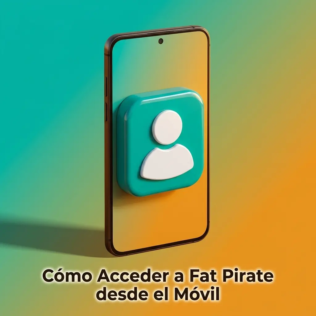 Acceso a Fat Pirate desde móvil Android e iPhone mediante navegador web optimizado sin app nativa