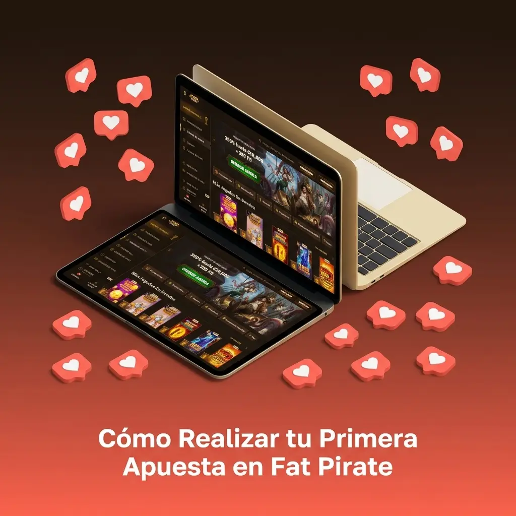 Guía paso a paso para realizar la primera apuesta en Fat Pirate, desde el registro hasta la confirmación