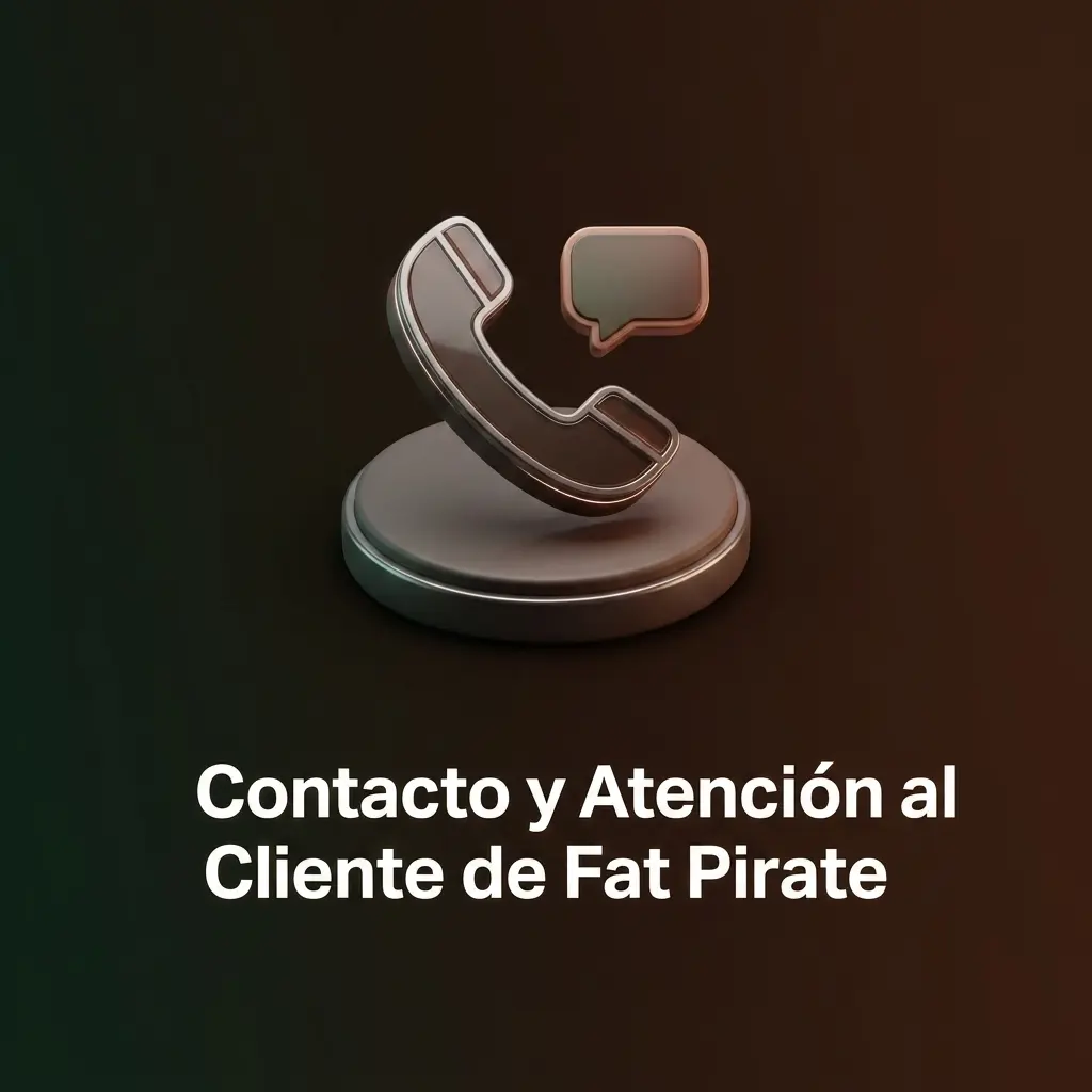 Equipo de atención al cliente de Fat Pirate disponible 24/7 por chat en vivo, email y FAQ en español