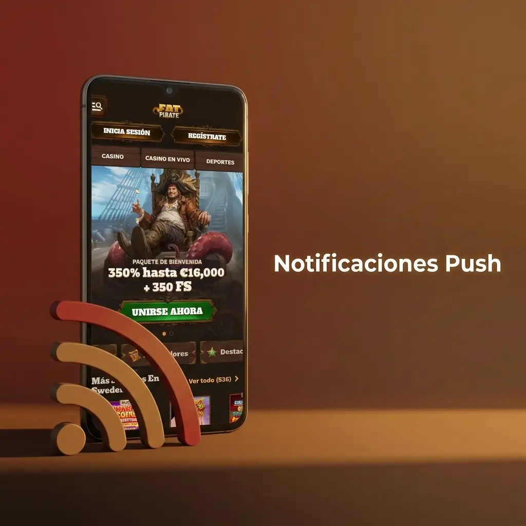 Notificaciones push de Fat Pirate: alertas de apuestas, cuotas en vivo, bonos y depósitos con baja latencia y cumplimiento RGPD