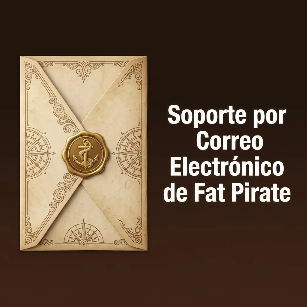 Soporte por correo electrónico de Fat Pirate: consultas escritas, reclamaciones y verificación de cuenta en 24 horas